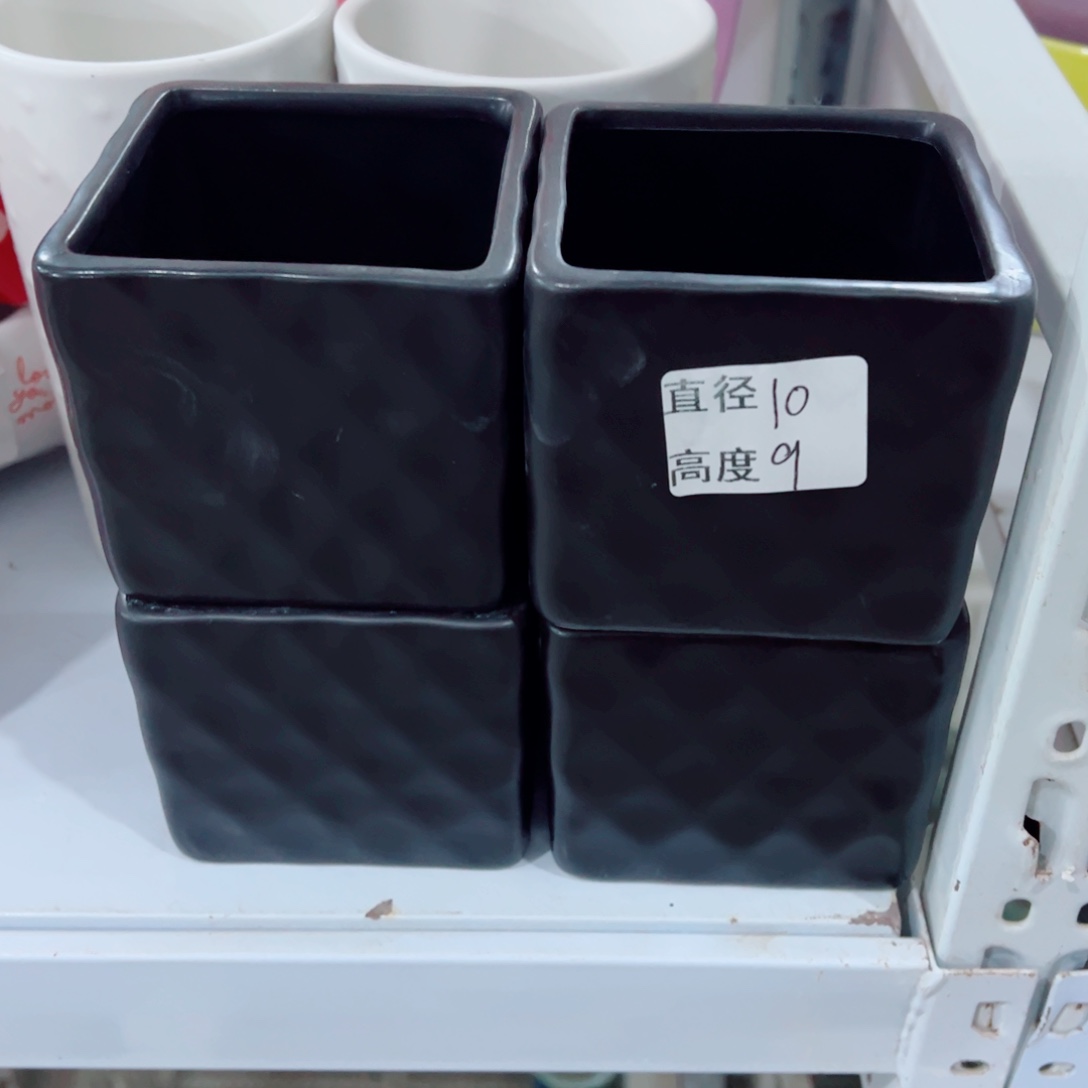 有孔，陶瓷花盆满10米包邮发货