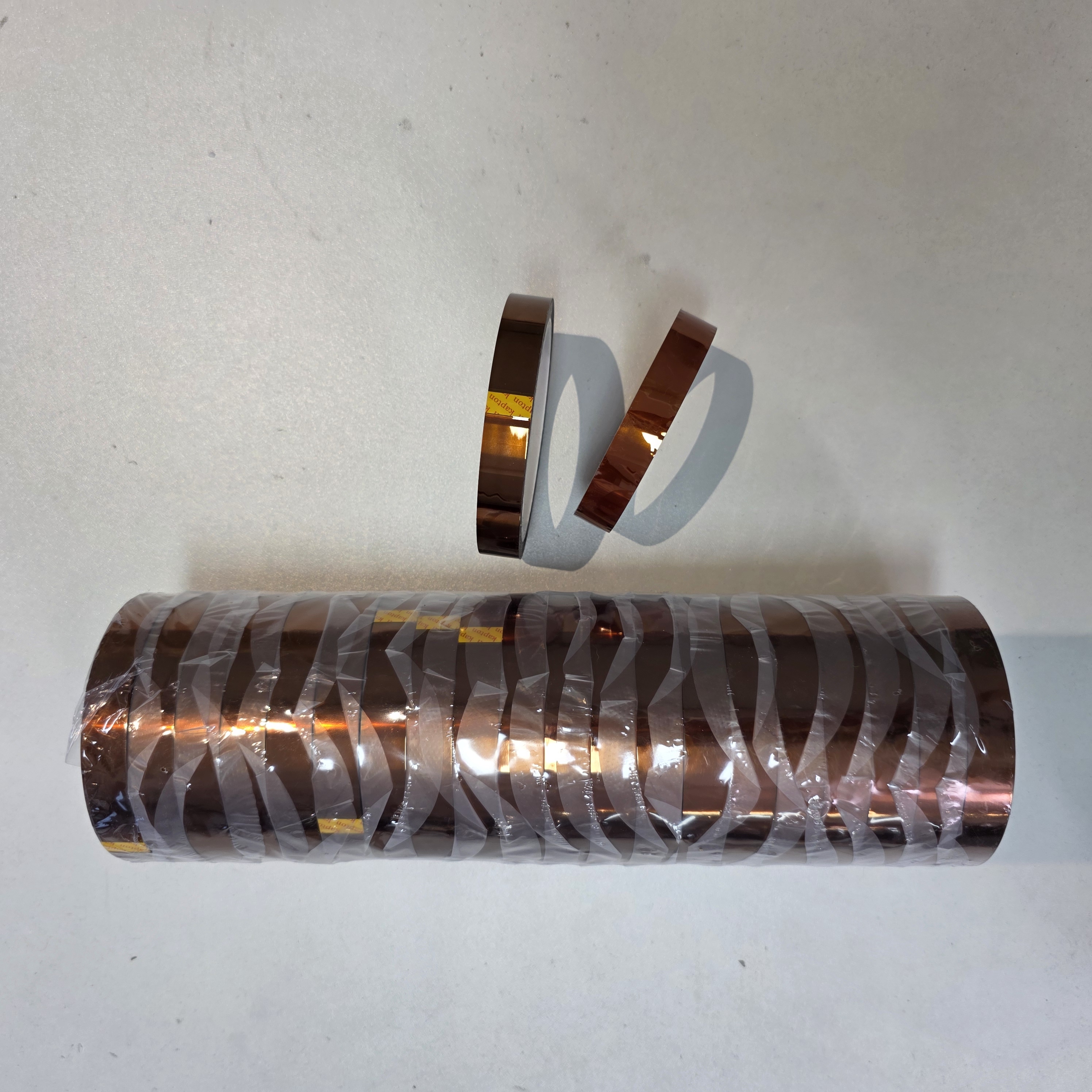 茶色聚酰亚胺金手指胶带耐高温用于3D热转印及中框修复天线贴纸