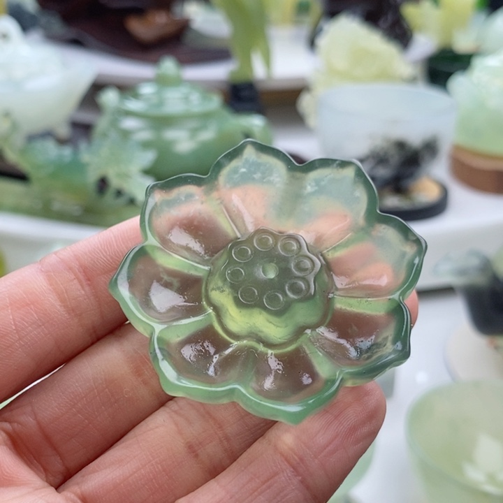 岫玉四大名玉香插未镶嵌