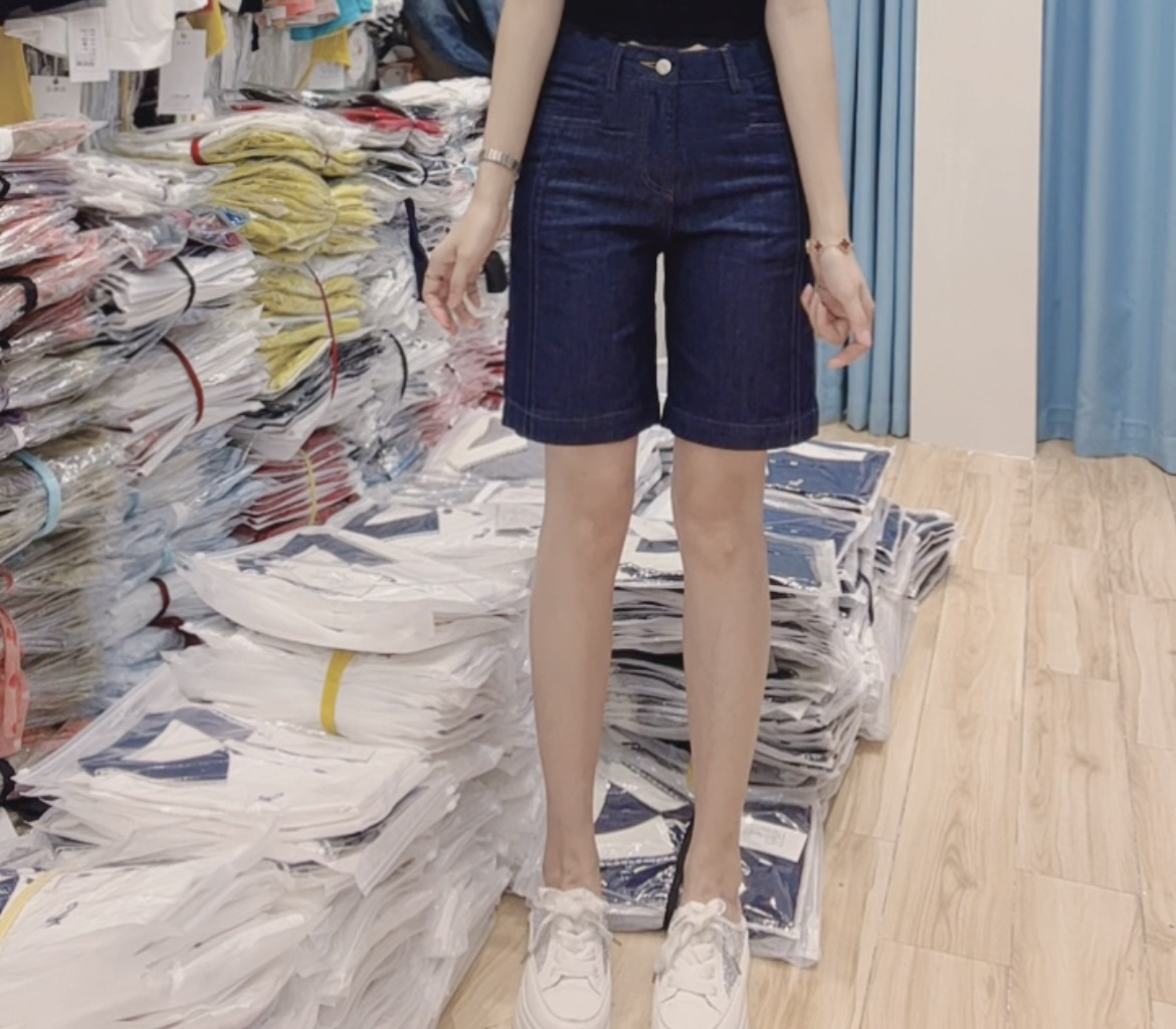 【小玉】新款时尚简单百搭显瘦薄款五分裤