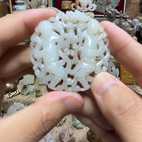 未镶嵌和田玉挂件