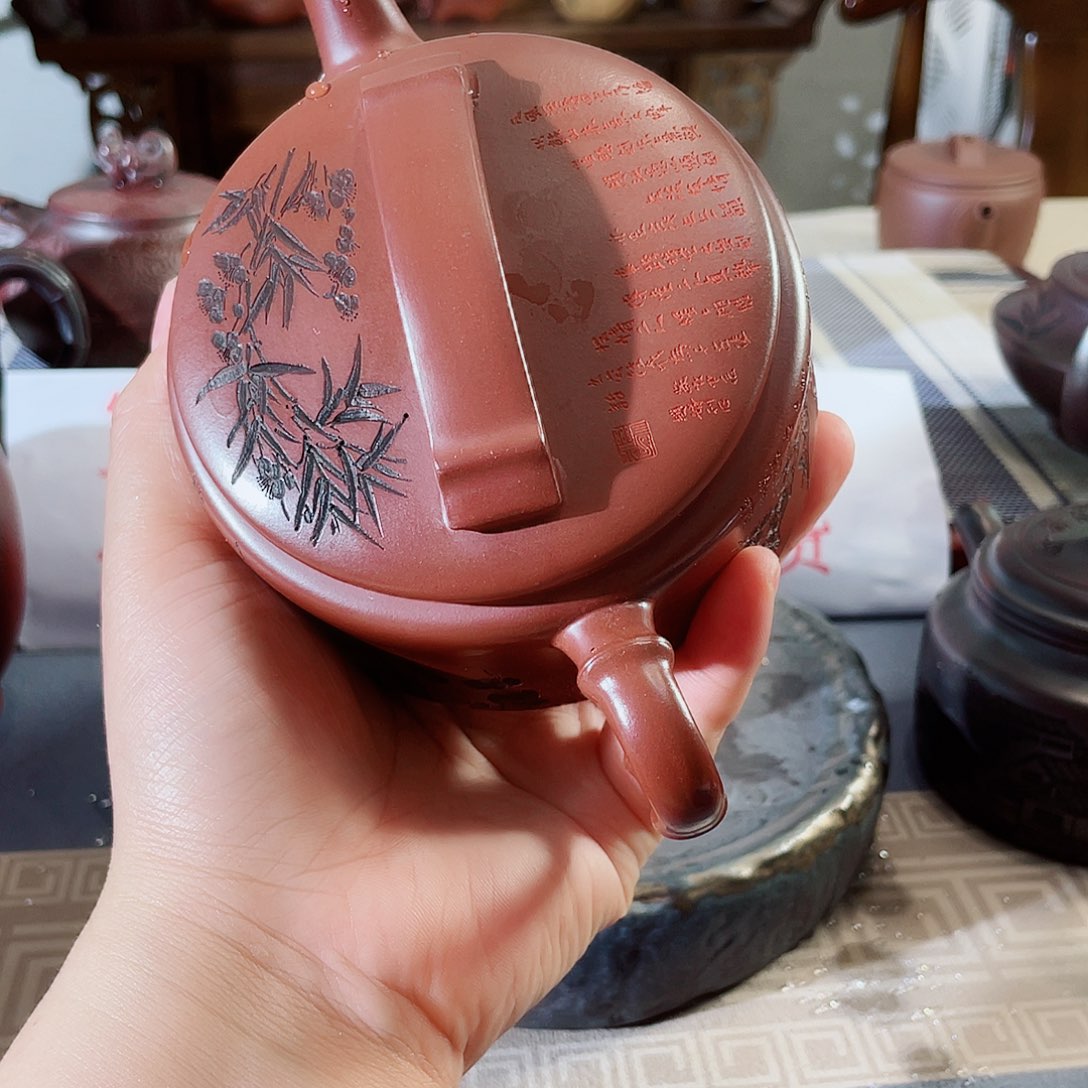 紫砂茶壶哈哈哈哈真的超级无敌