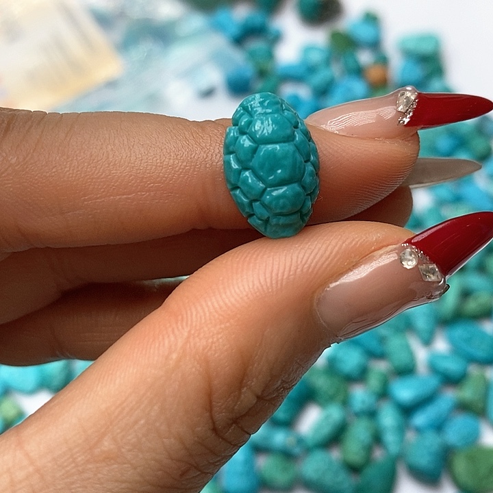 绿松石珠宝奇石未镶嵌