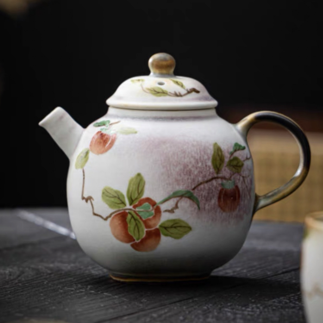 257李辉熠柴烧事事如意梨壶