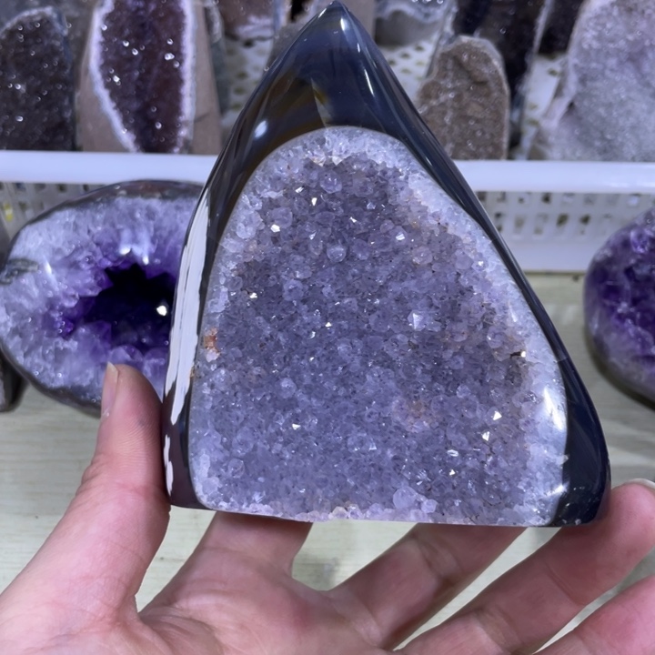 紫晶水晶软糖未镶嵌