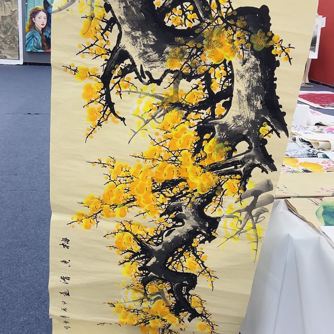 国画事事顺心如意万事如意万事