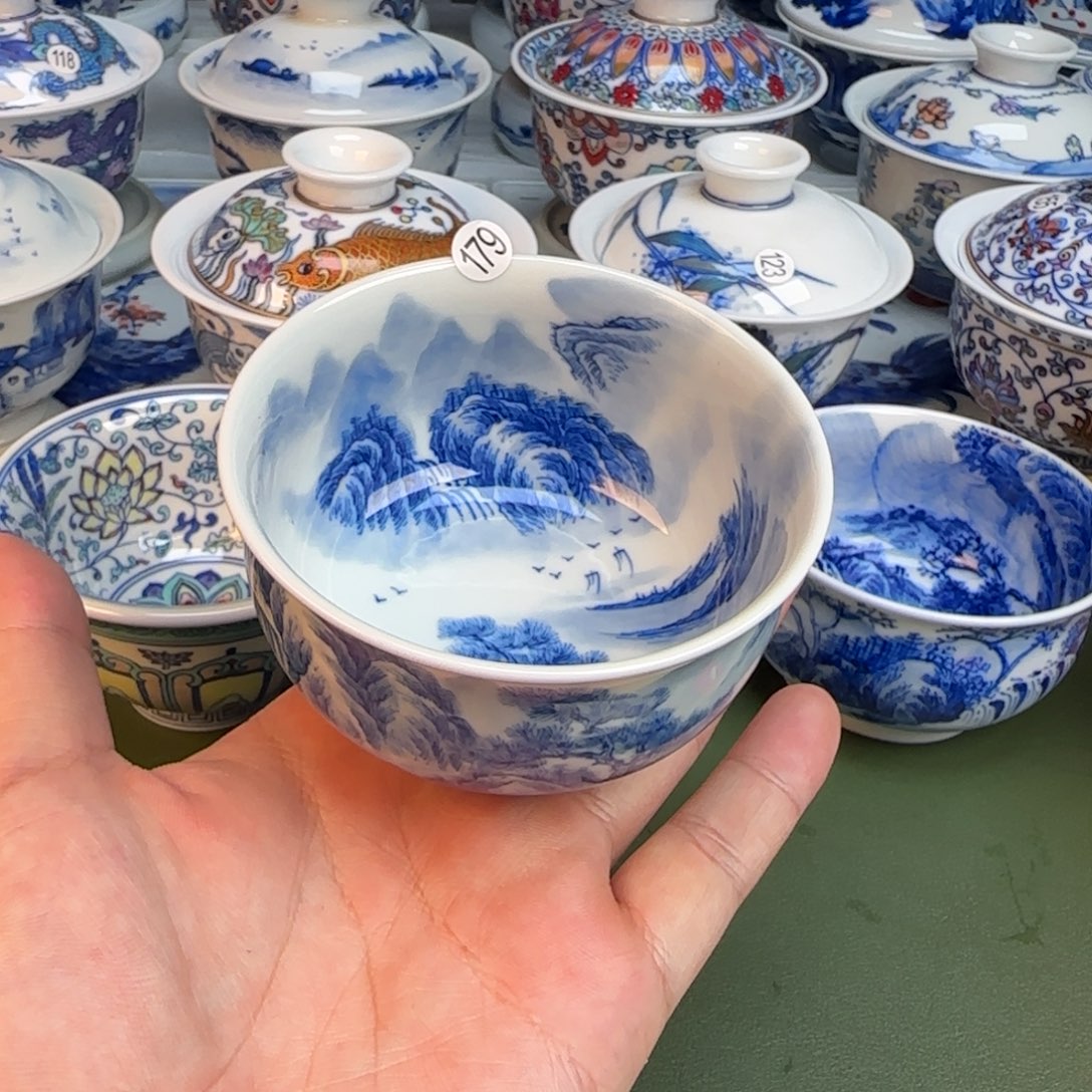 彦祖纯手工手绘茶具179