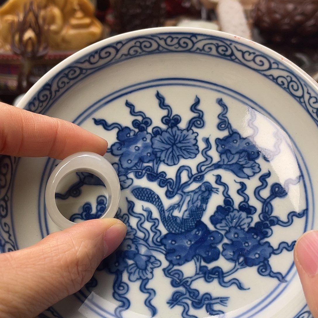 燃***繎瓷片新号开播磁盘一个戒指