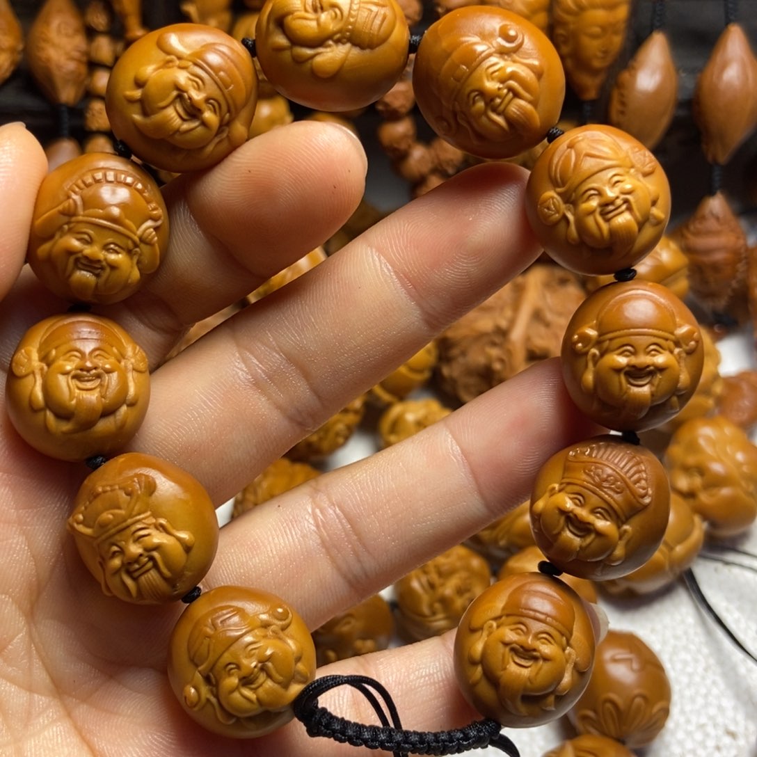 【闪购商品】手串/手链橄榄核财神头