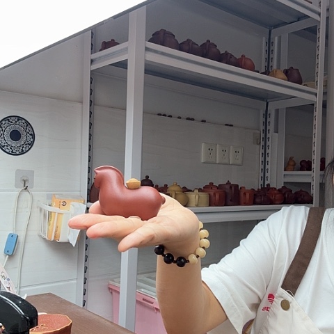 朱泥茶案马茶宠茶宠