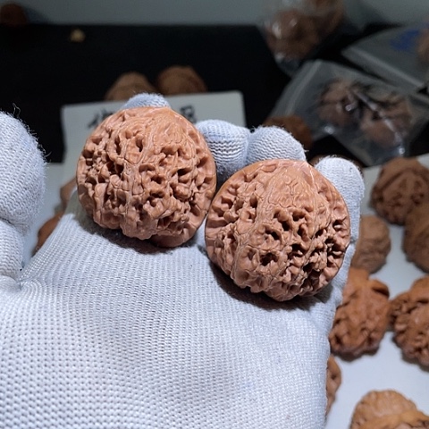 吊坠文玩核桃水龙纹