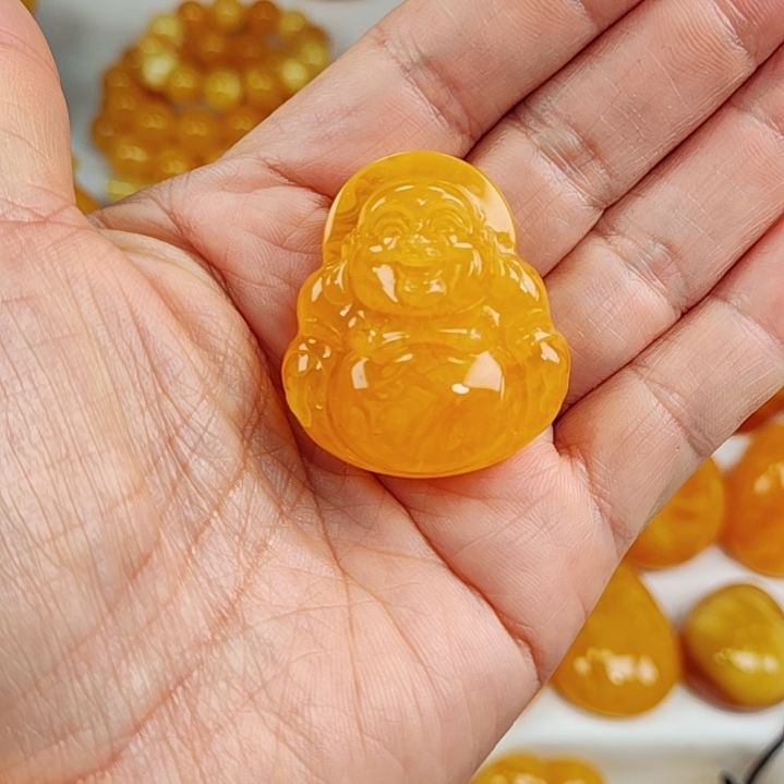 琥珀吊坠(赠链)未镶嵌