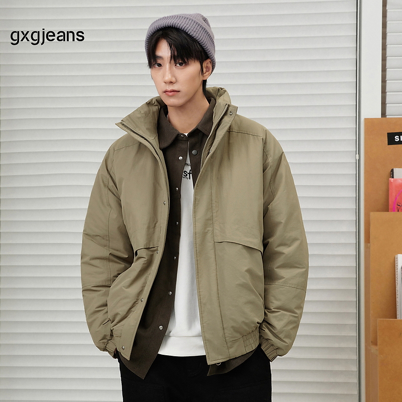 gxg.jeans男装2025年冬季新款立领羽绒服J25DY21002