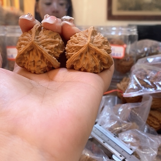 文玩核桃吊坠36歪盘山三棱有修马虎对