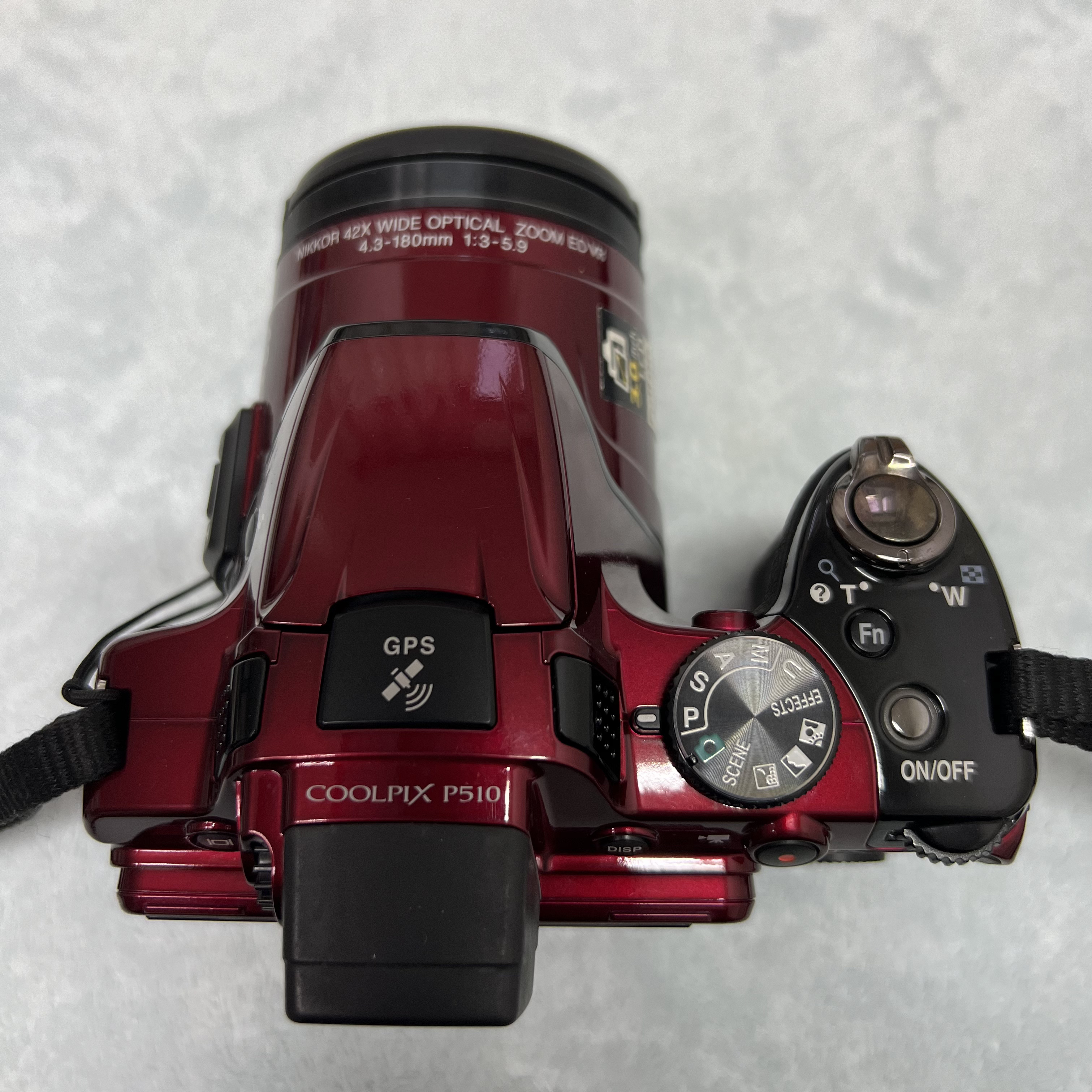 95新 Nikon/尼康 P510红色42倍光学变焦高清屏高阶p系列长焦机