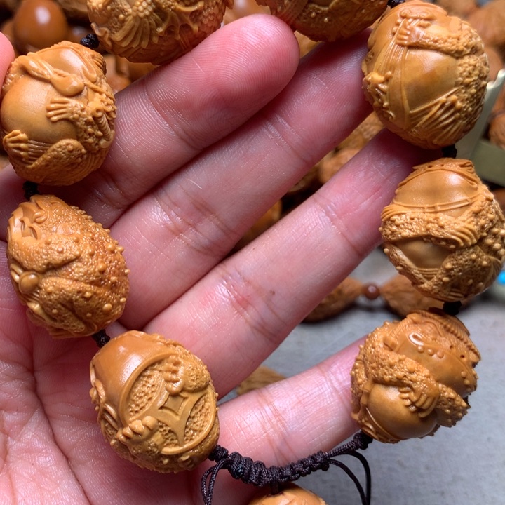 橄榄核手串/手链头一次