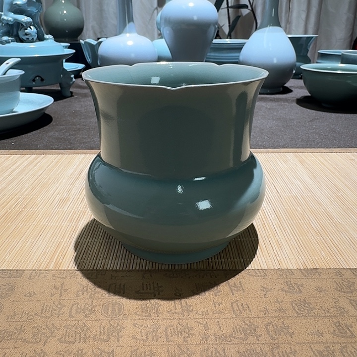 陶摆件全手工，渣斗。