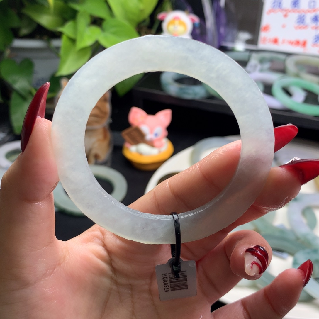 定制翡翠叮当镯未镶嵌53/61