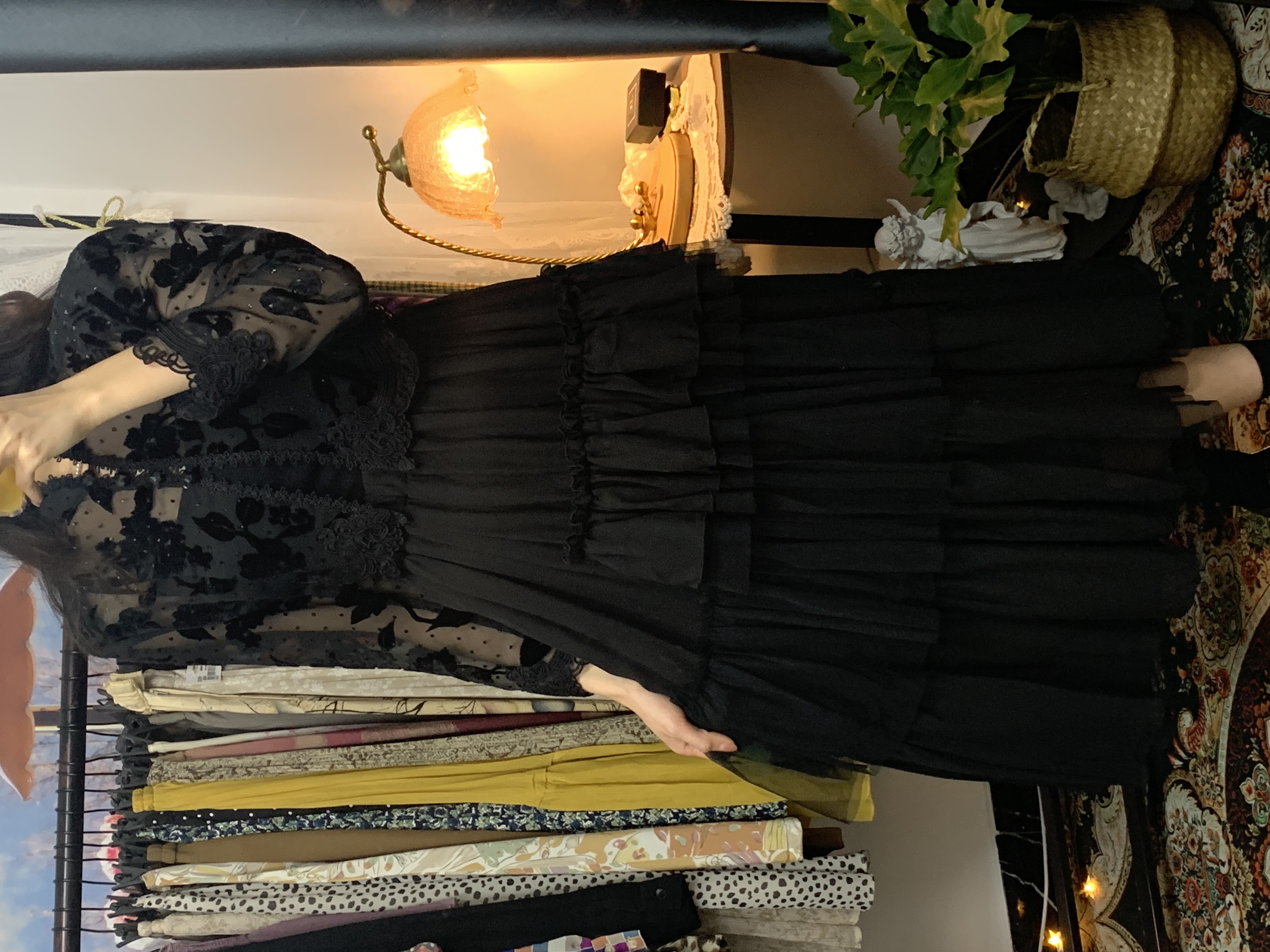 《张张复古屋》日制古着港风休闲复古时尚百搭羊毛半身裙羊毛裙