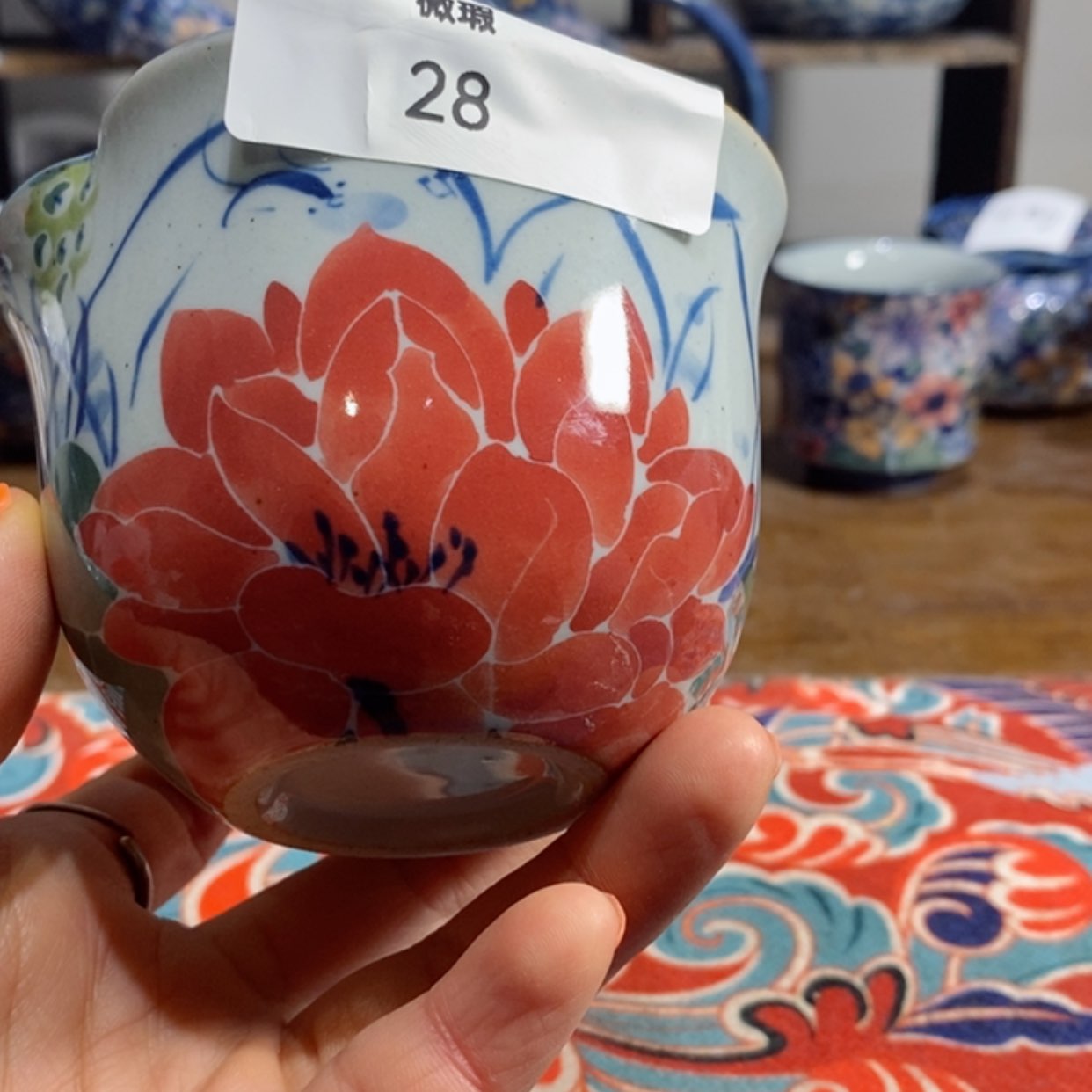 【闪购商品】钛合金景德镇陶瓷艺术水杯