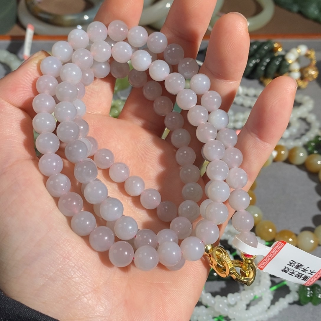 和田玉手串未镶嵌