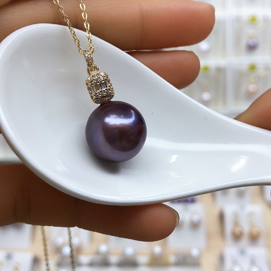 淡水珍珠颈饰合金