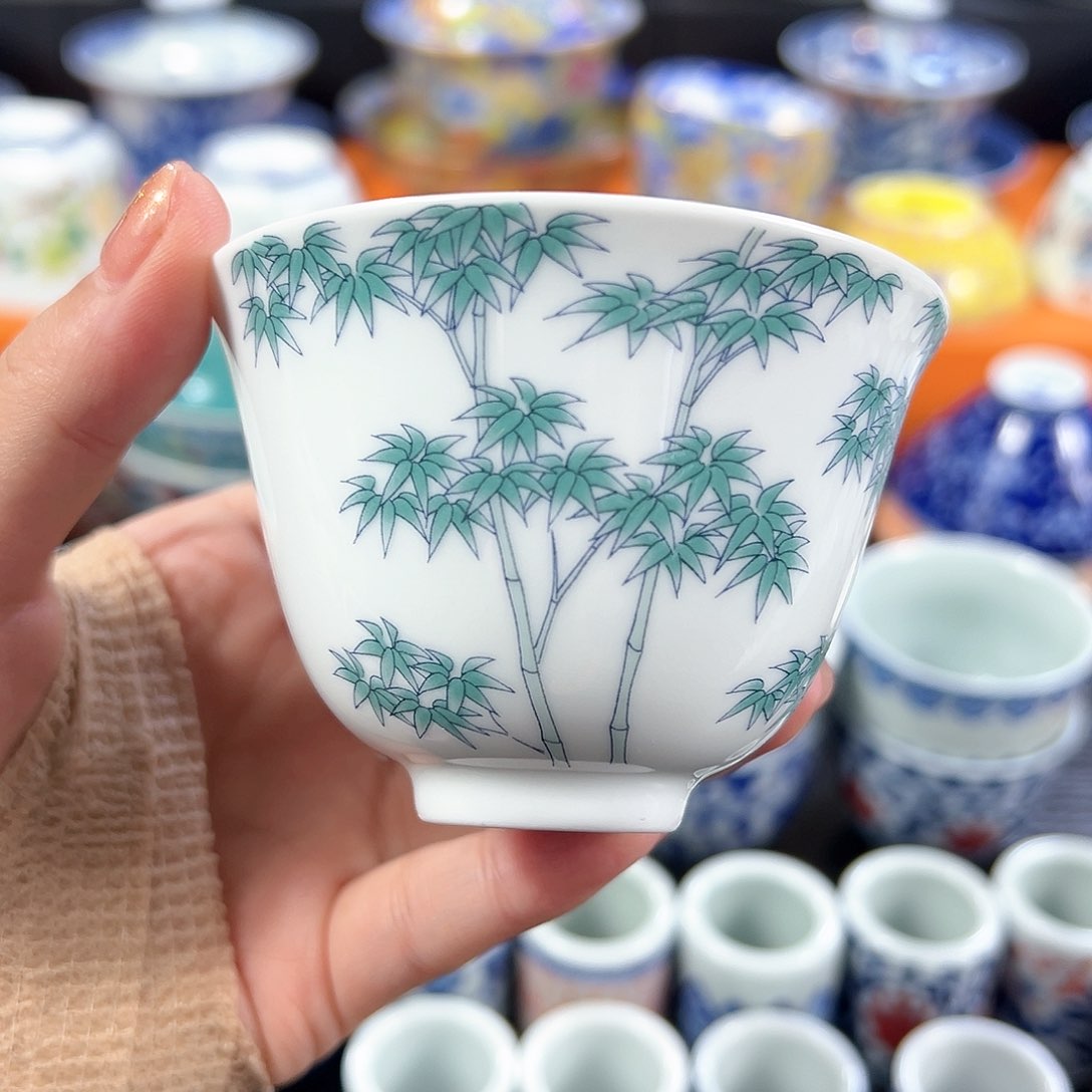 盖碗景德镇陶瓷艺术