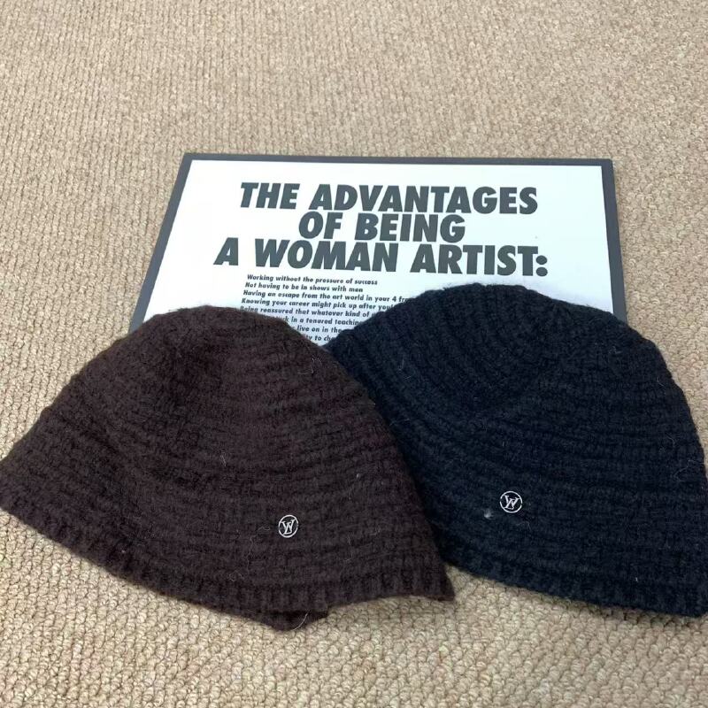 『雨美 Show』3202时尚百搭开叉针织帽