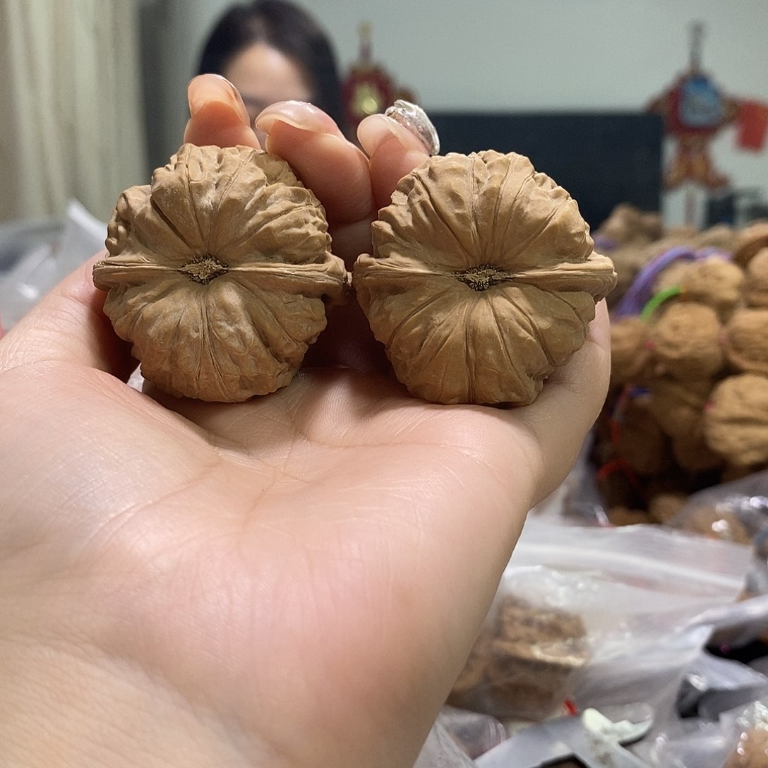 把件文玩核桃42南瓜墩