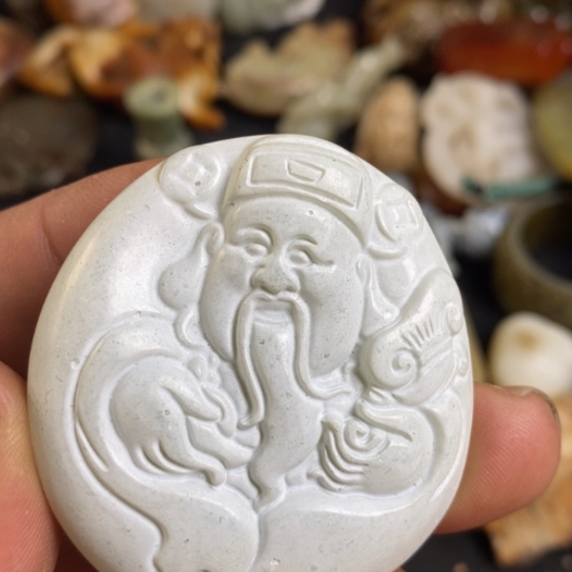 【闪购商品】和田玉（糖玉）颈饰未镶嵌