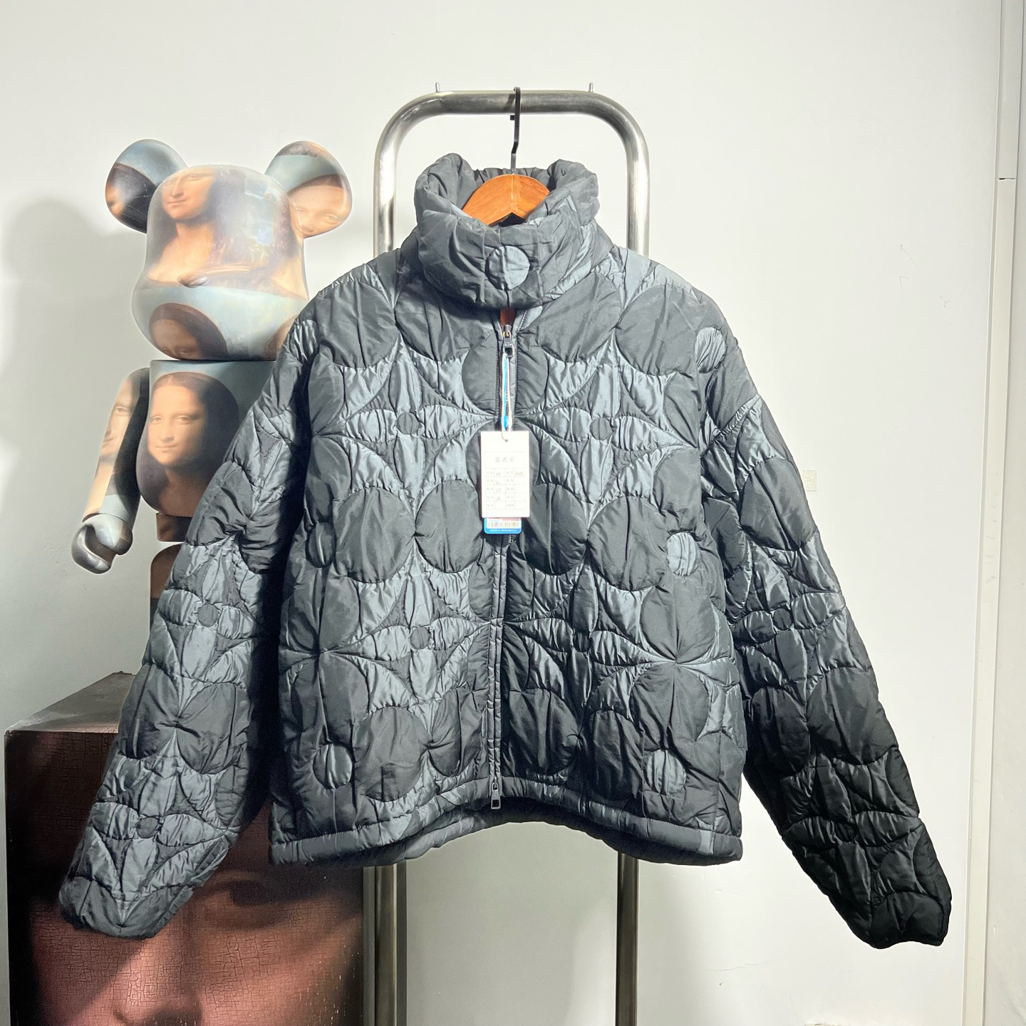 99新 LouisVuitton/路易威登 满印三花棉服 V1205 48胸围67衣长68