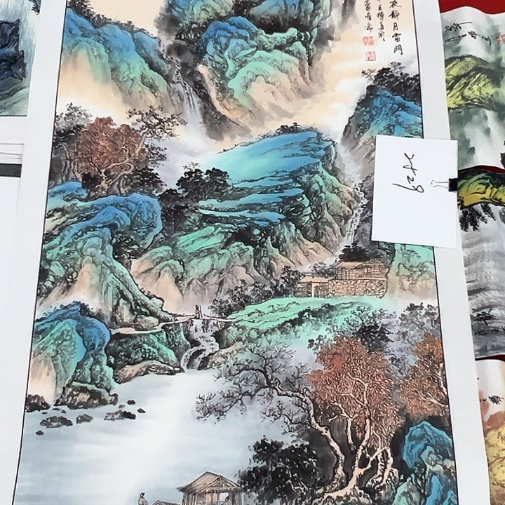 国画纯手绘作品欣赏作品