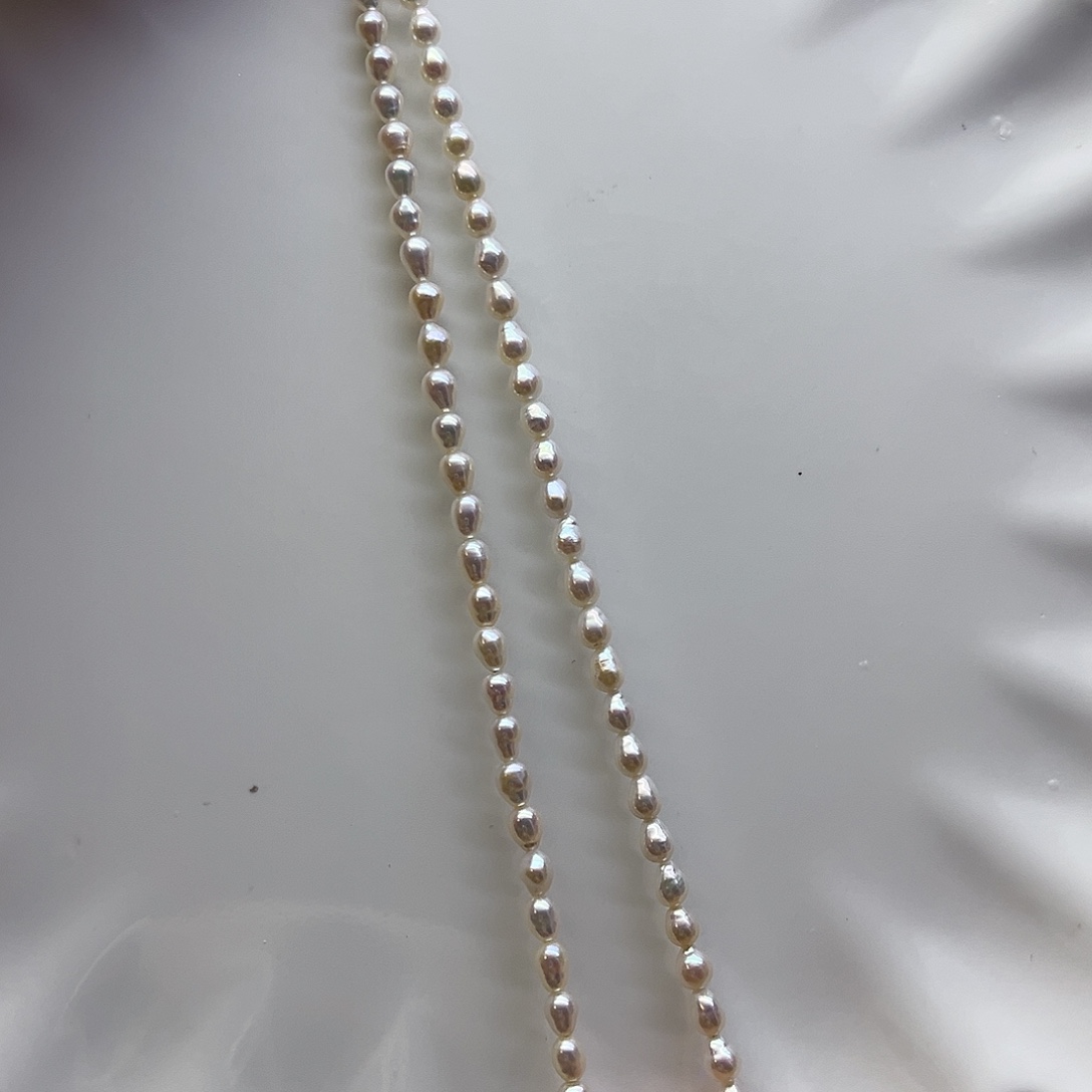 淡水珍珠合金颈饰