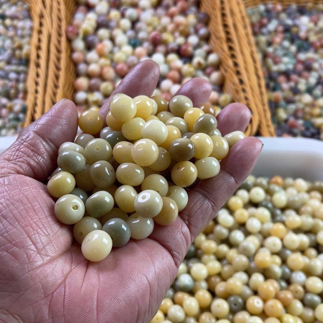 吊坠白玉菩提12-9糖果苹果200颗