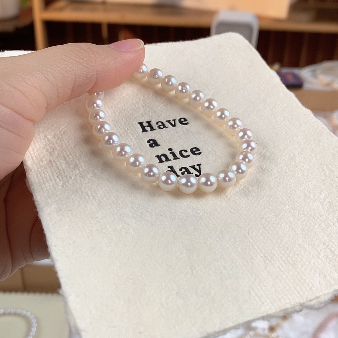 手绳淡水珍珠未镶嵌