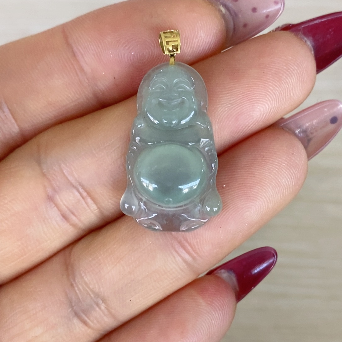 翡翠颈饰未镶嵌翡翠吊坠