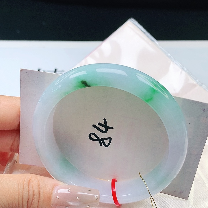 翡翠手镯未镶嵌56+正圈