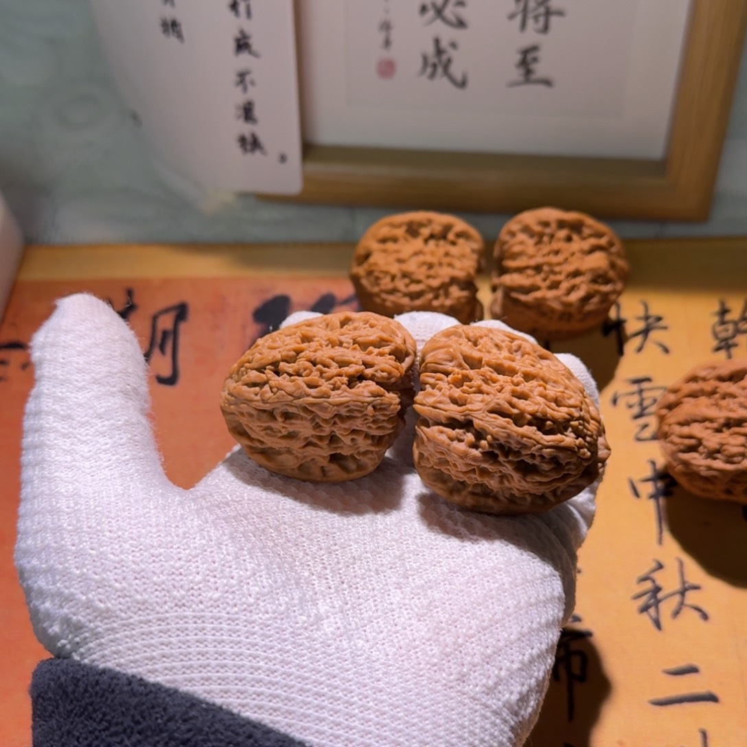 大***桥文玩核桃吊坠38高炮南疆石