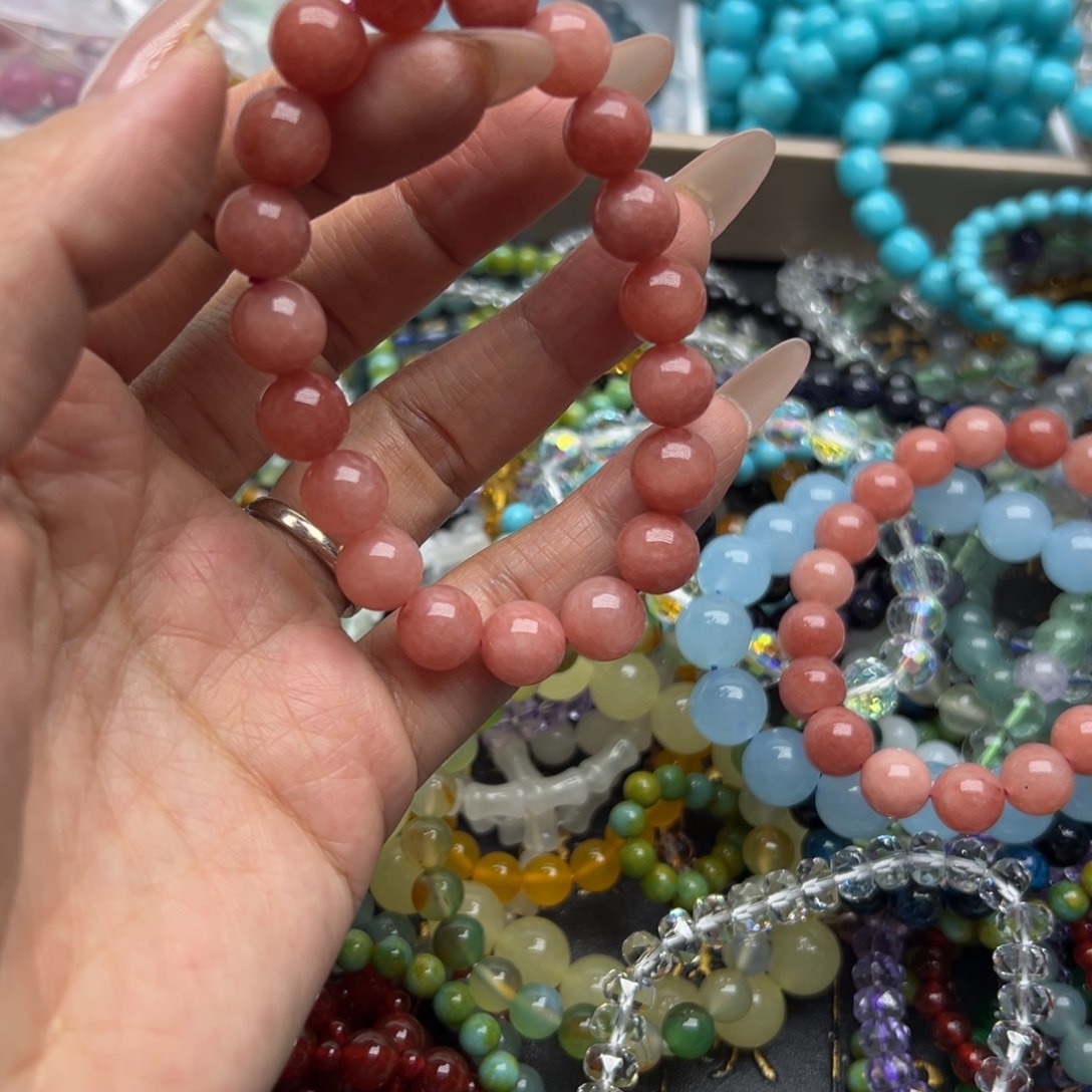 手链烟晶未镶嵌红纹10