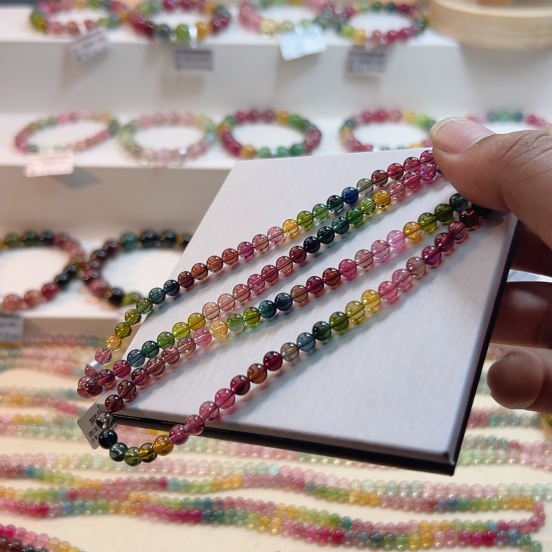 未镶嵌碧玺手链碧玺