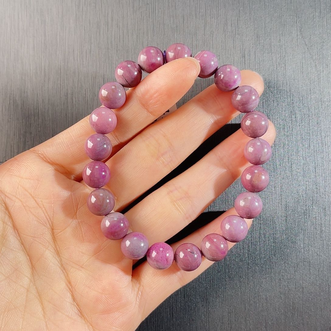 未镶嵌苏纪石（舒俱来）南非舒俱来老矿料手串