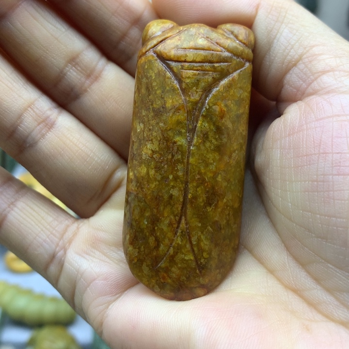 【闪购商品】岫岩河磨玉（透闪石质玉）吊坠未镶嵌