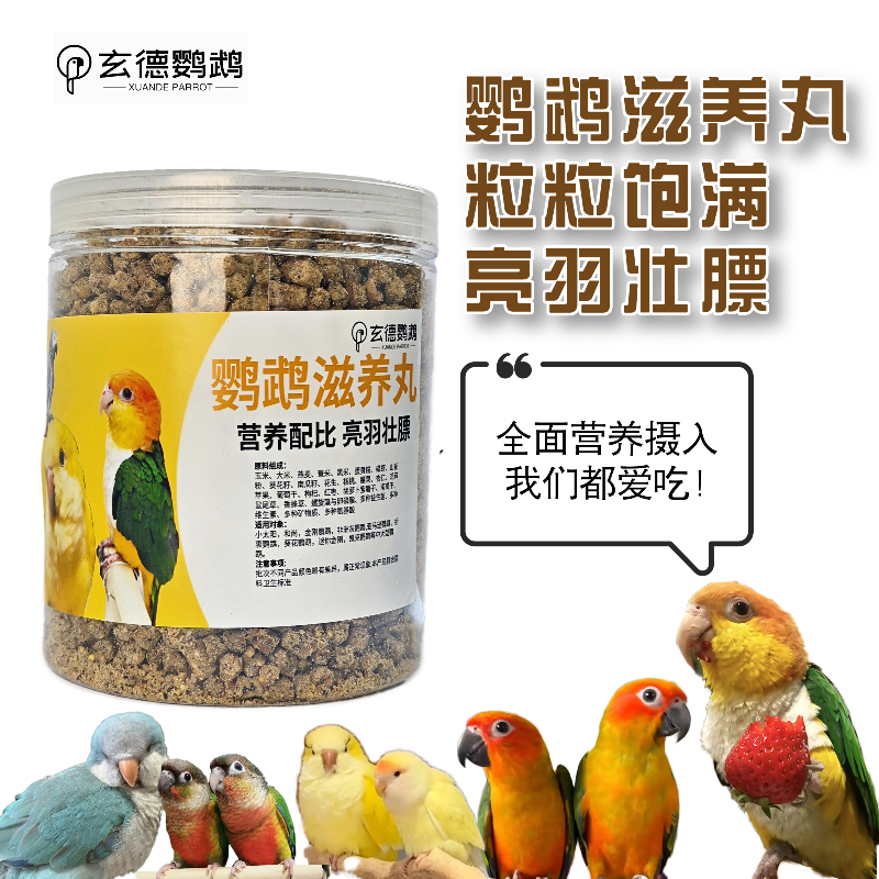 和尚小太阳中小型鹦鹉滋补丸