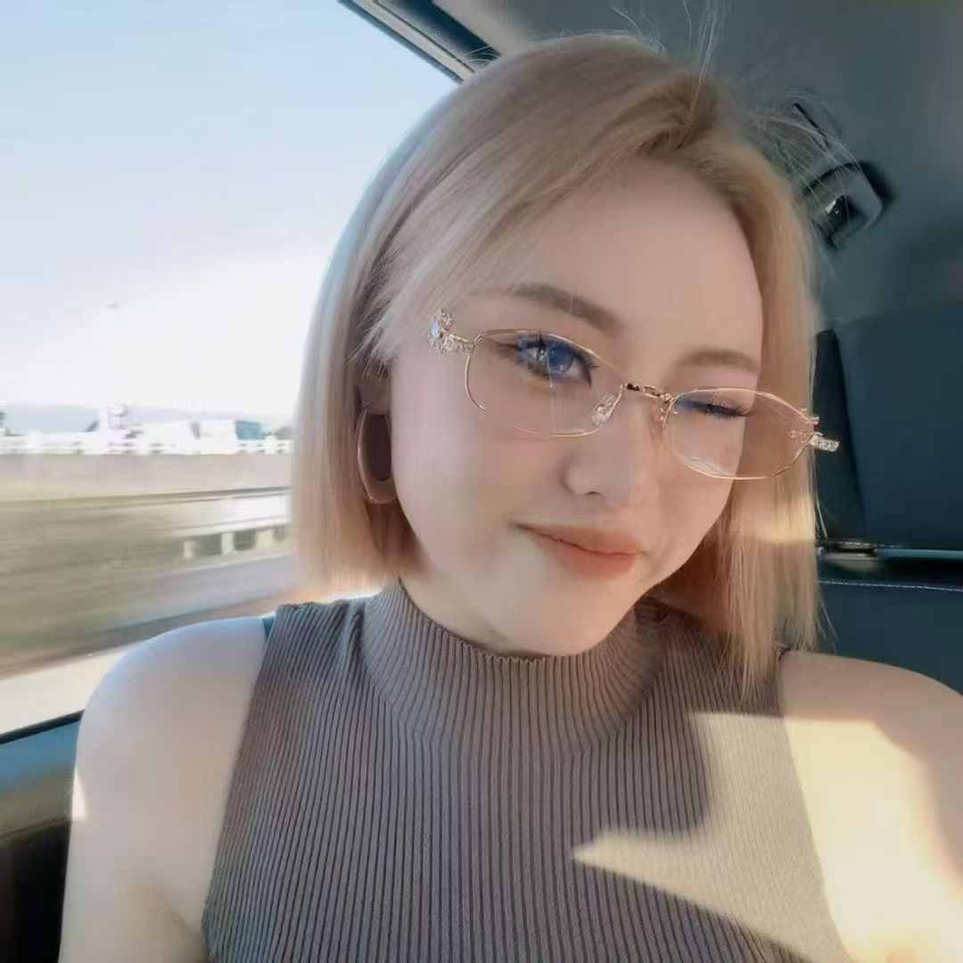 【503】G家珠宝系列金色新款防蓝光素颜镜平光镜