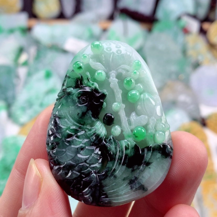 【闪购商品】翡翠吊坠(不含链)未镶嵌