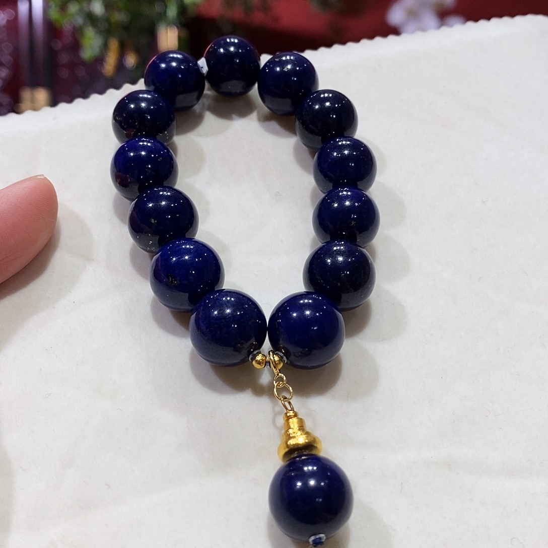 青金石未镶嵌手串