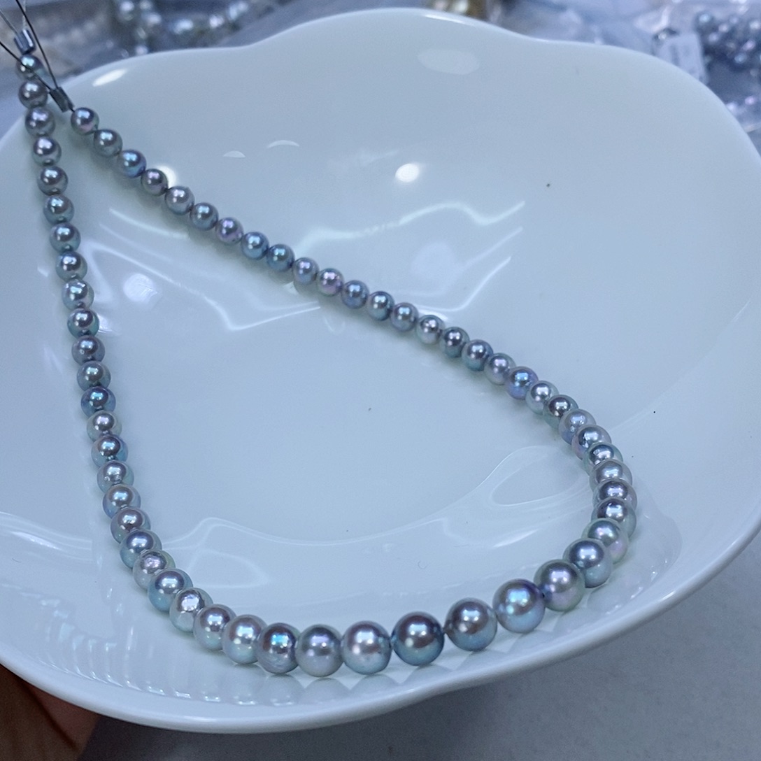 海水珍珠颈饰银S925镶嵌