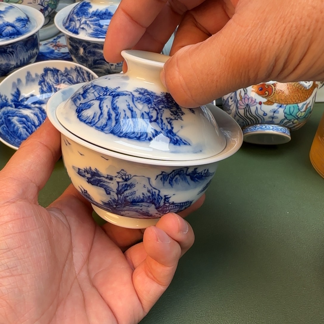 陶纯手工纯手绘茶具
