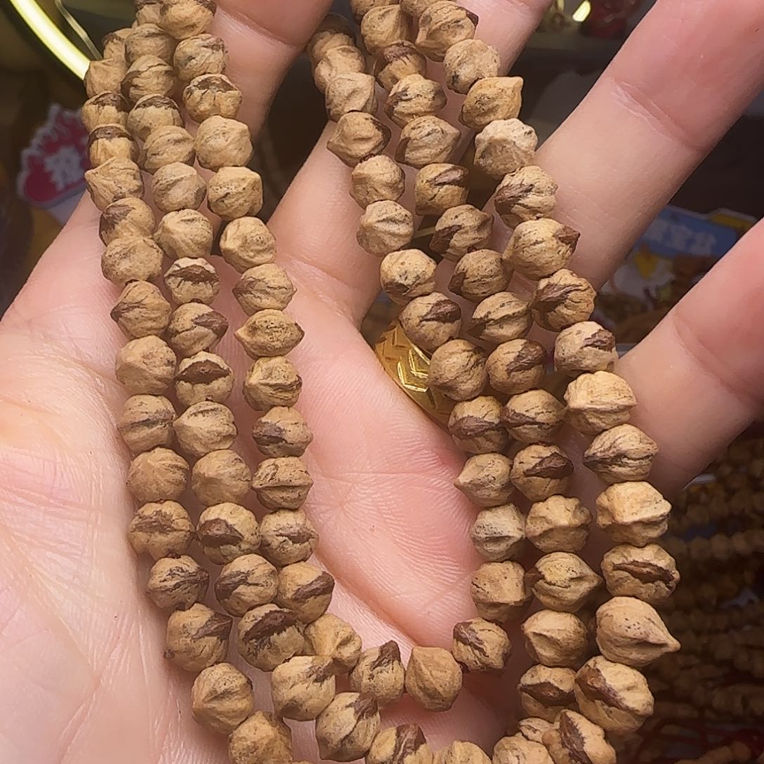 柏香籽/百香籽吊坠红芽原桩