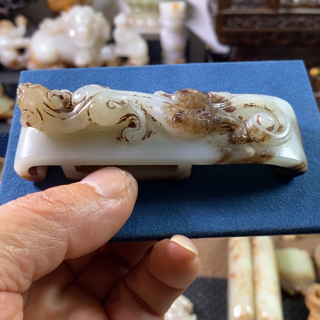 和田玉（糖玉）颈饰未镶嵌